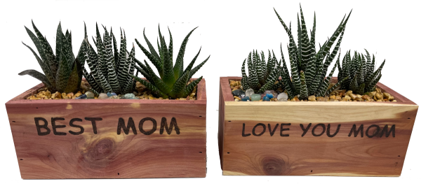 Moms Day Cedar Boxes